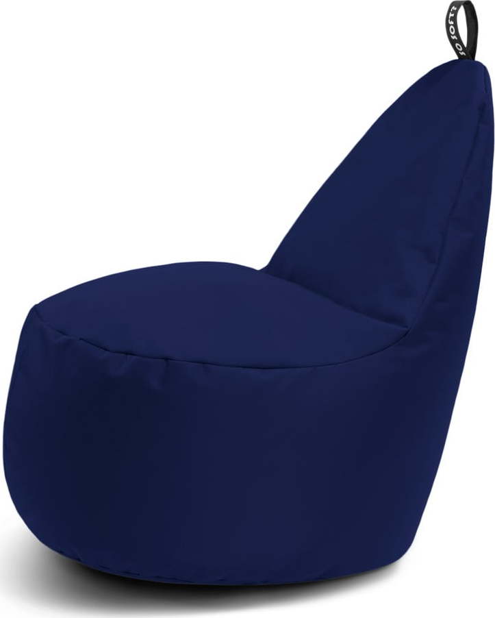 Tmavě modrý dětský sedací vak Lull M – So Soft? So Soft?