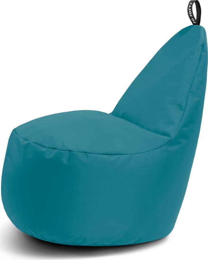 Tyrkysový dětský sedací vak Lull M – So Soft? So Soft?