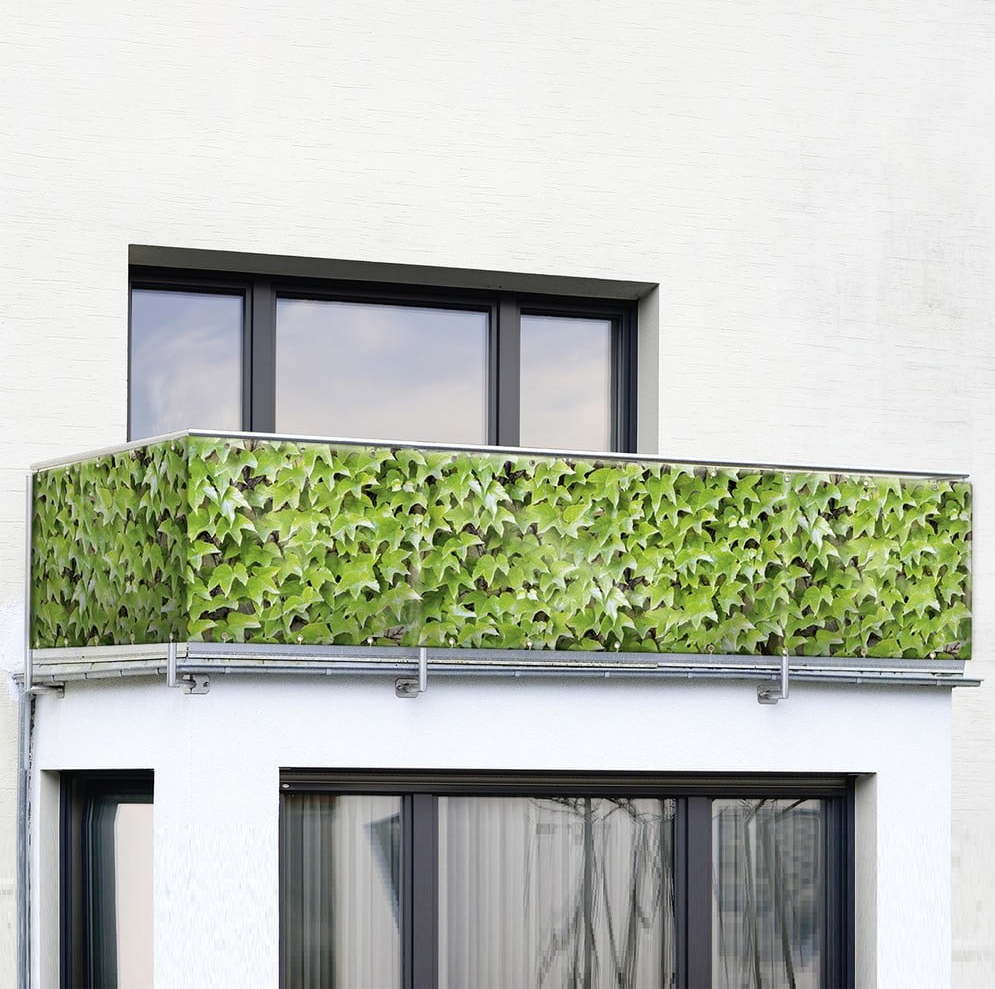 Zelená plastová balkonová zástěna 500x85 cm Wilder Wein – Maximex Maximex