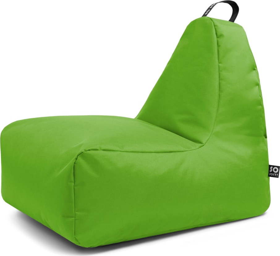 Zelený dětský sedací vak Chill M – So Soft? So Soft?