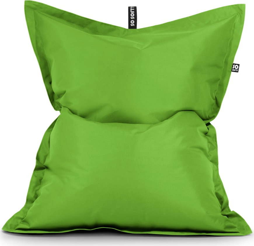Zelený dětský sedací vak Pad M – So Soft? So Soft?