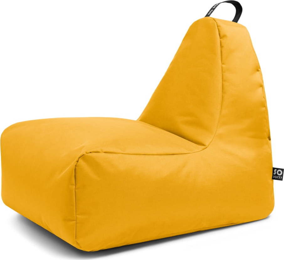Žlutý dětský sedací vak Chill M – So Soft? So Soft?