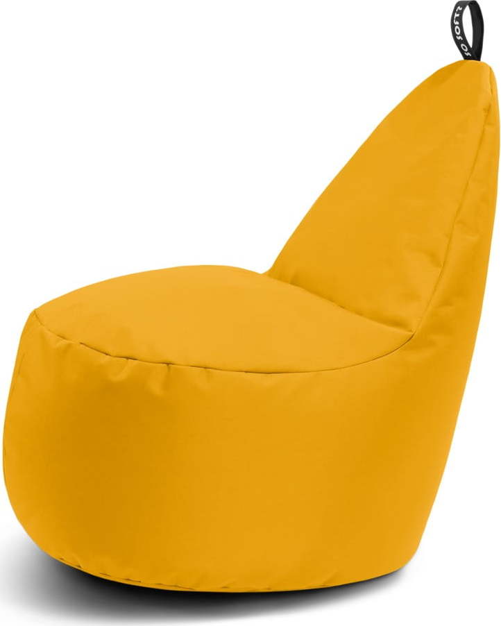 Žlutý dětský sedací vak Lull M – So Soft? So Soft?